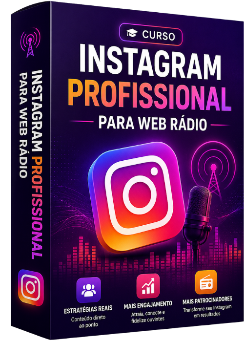Curso Instagram Profissional para Web Rádio